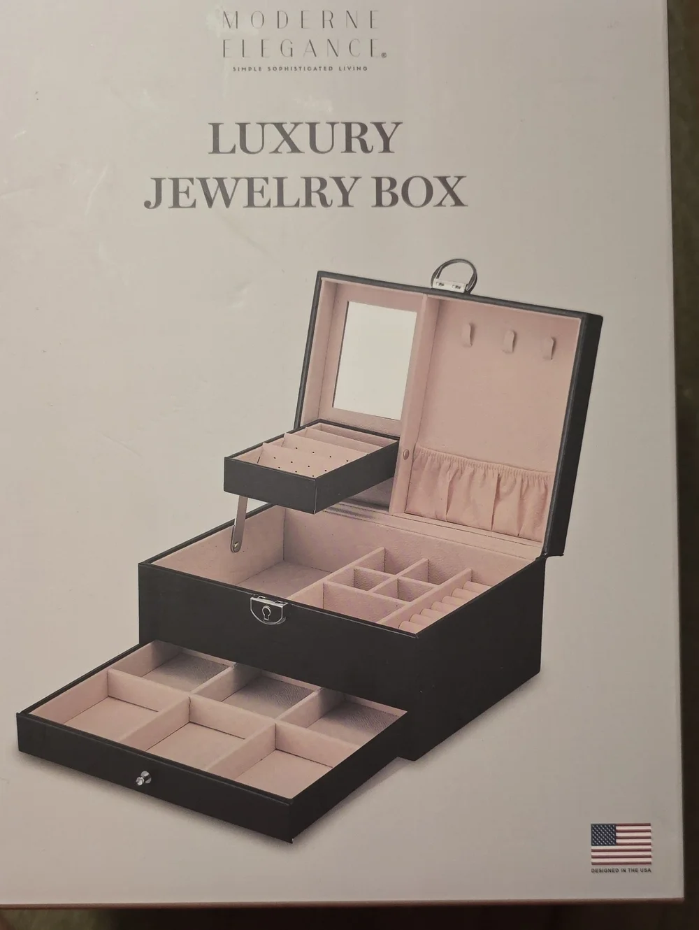 MODERNE ELEGANCE Luxury Jewelry Box